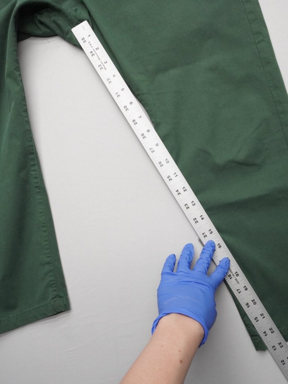 Nili Lotan Paris Drop Crotch Pants Size 6 Green - Picture 7 of 10